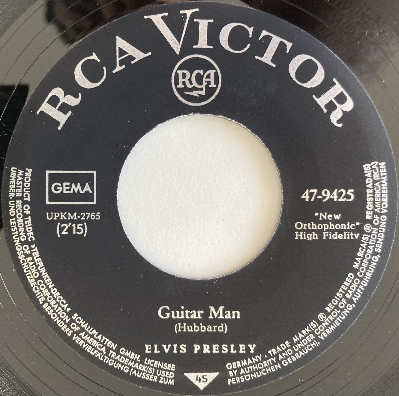 Dischi in vinile: ELVIS PRESLEY - GUITAR MAN – Usato da Bottens venduto da hotter-than-hell 2