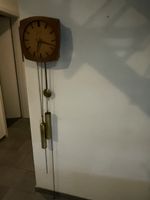 Vintage Wanduhr / Pendeluhr, 60er Jahre Design-Klassiker!
