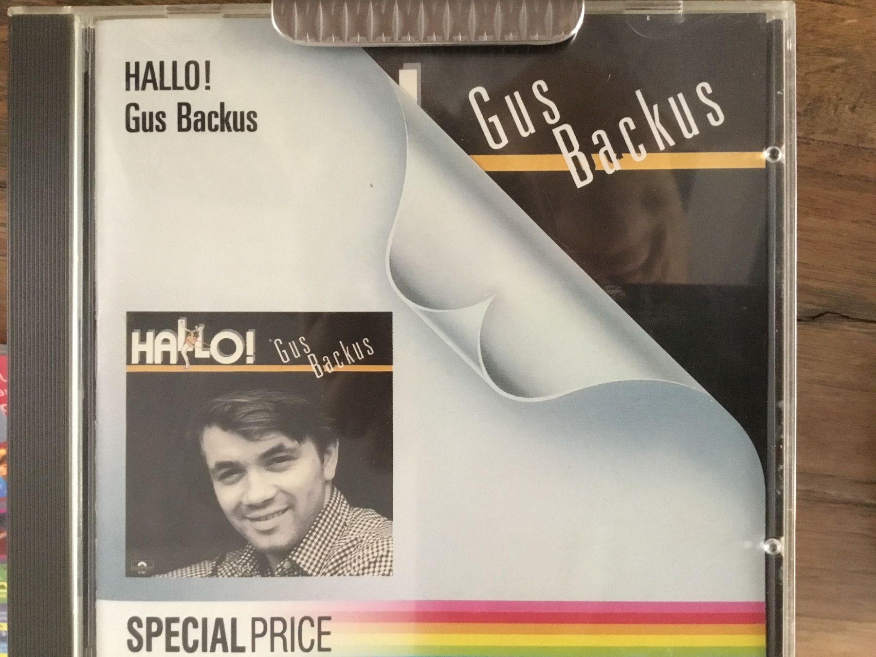 CDs: Gus Backus       Hallo.  u – Gebraucht aus Thierachern von sweden08