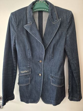 Veste Max Mara en jean, taille 42, look tendance!