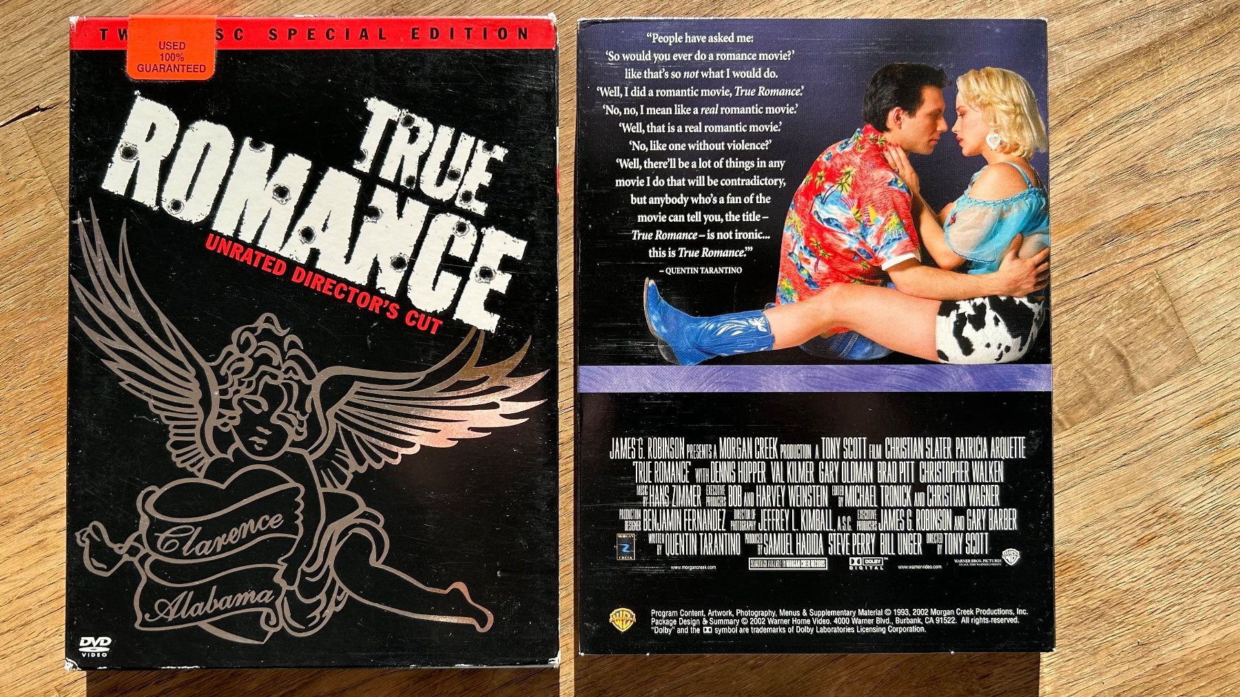 Alle DVDs: True Romance - director’s cut - Rare edition – Gebraucht aus Lugano von  3