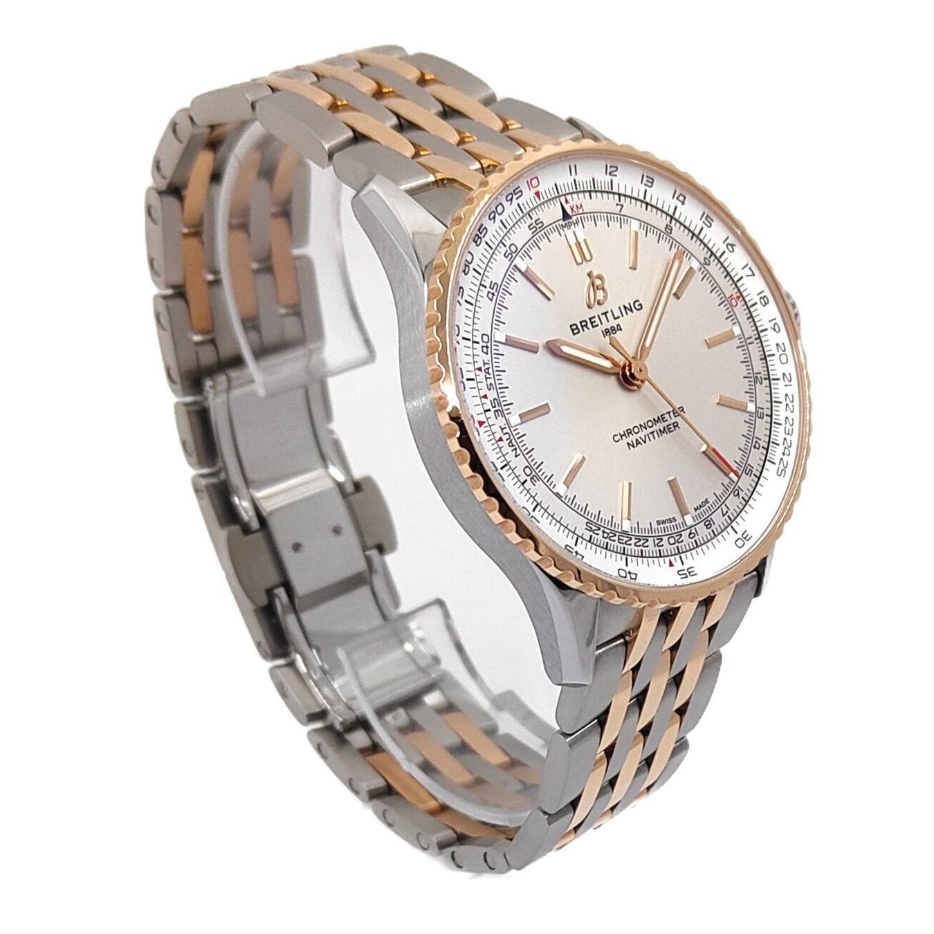 Breitling Orologi: Breitling Navitimer Automatic 41 Two Tone (Full set 04.2025) – Nuovo (secondo la descrizione) da Montreux venduto da CashPay_Montreux 5