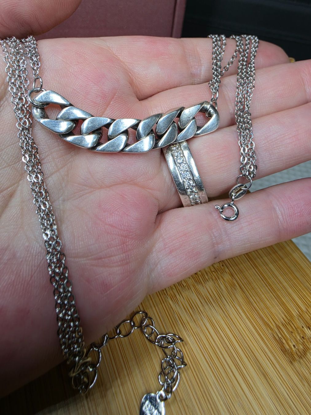 Ketten: Collier argent 12,2 gr – Gebraucht aus Reconvilier von MARCLAT 8