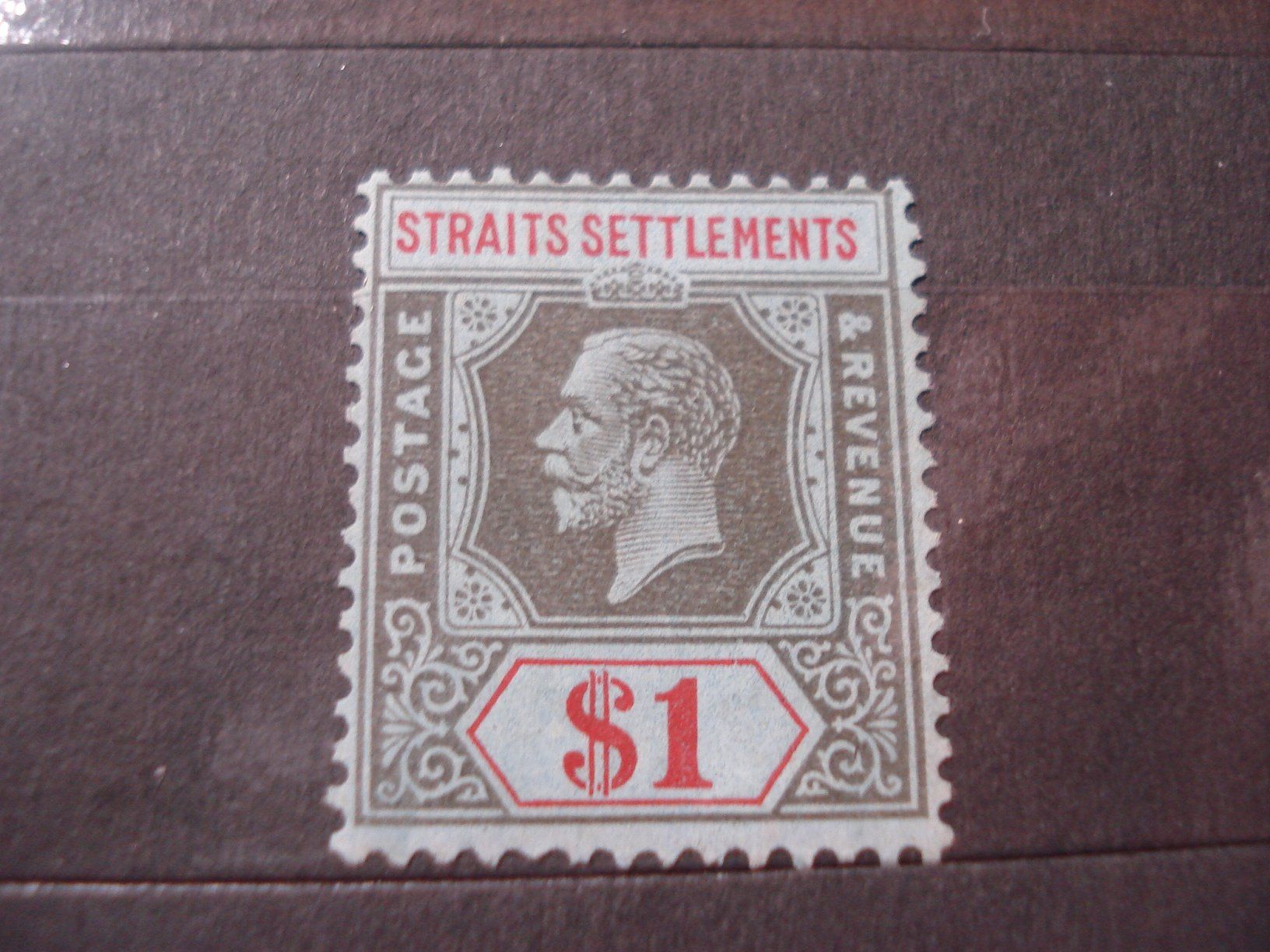 Tutti i francobolli: alte Marke Straits Settlement, 1 Dollar, * – Usato da Niederwil AG venduto da morostahu