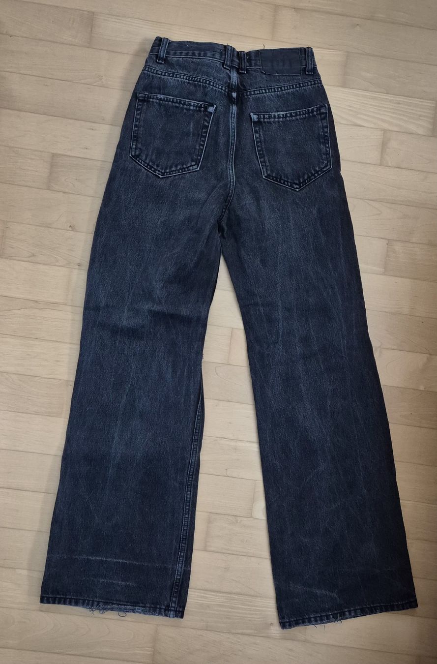 Pull&Bear Jeans: Jean wide leg noir – Usato da Cheseaux-Lausanne venduto da cloe.ly_n. 1