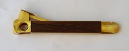 Vintage Zigarrenschneider Donatus Solingen Holz V-Schnitt