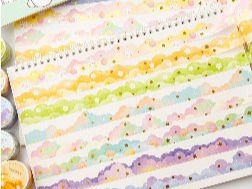 4 Kawaii Washi Tape Handwerk Dekorative Wolken