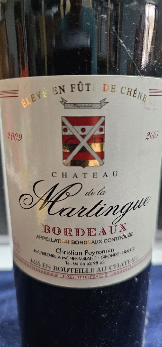 Vino: Chateau de la Martingue Bordeaux 2009 – Usato da Balsthal venduto da Koala606