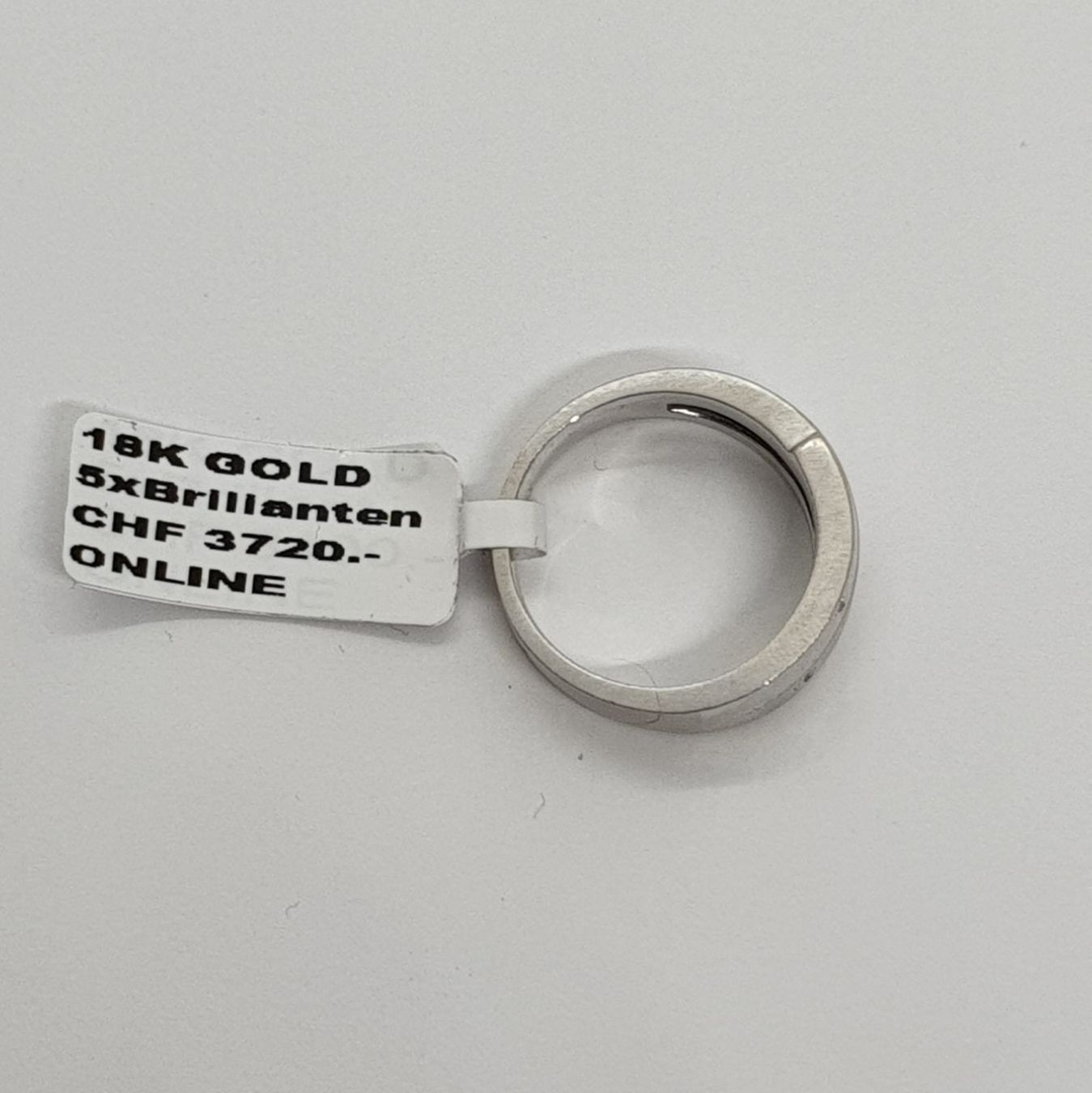 Anelli: Echt 18K Gold - Diamant Ring – Usato da Luzern venduto da Luzern-Goldhaus 1