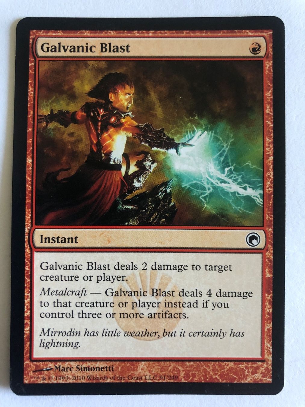 Magic The Gathering Carte collezionabili: MTG - Galvanic Blast - #direktkauf – Usato da Basel venduto da Melchior5