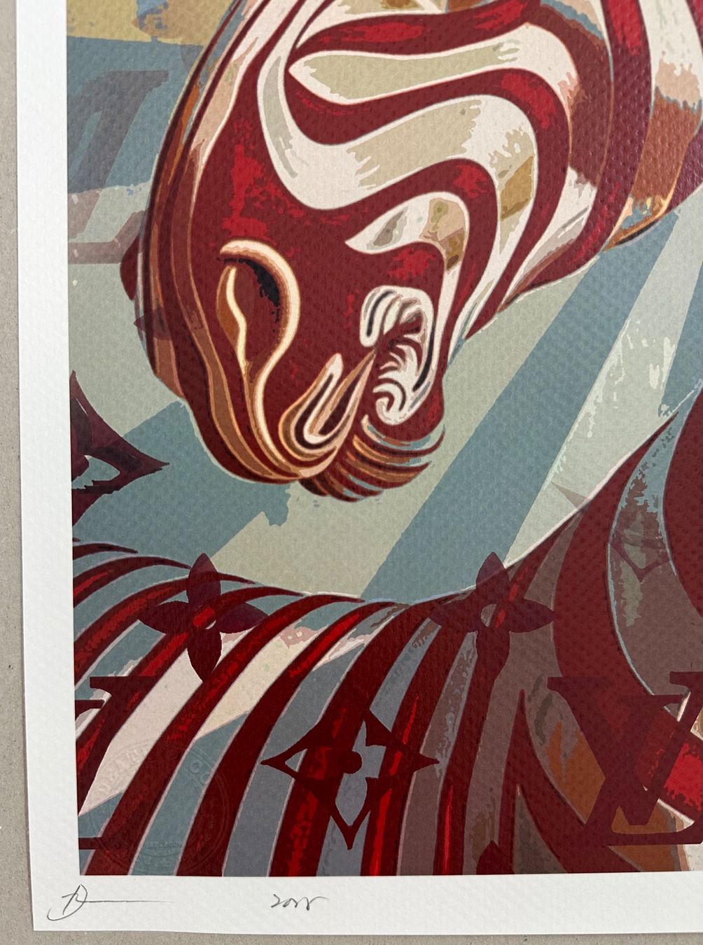 Grafica & Litografie: Death: Red Zebra, signiert 10/100 – Nuovo (secondo la descrizione) da Meilen venduto da Smgdesign 1