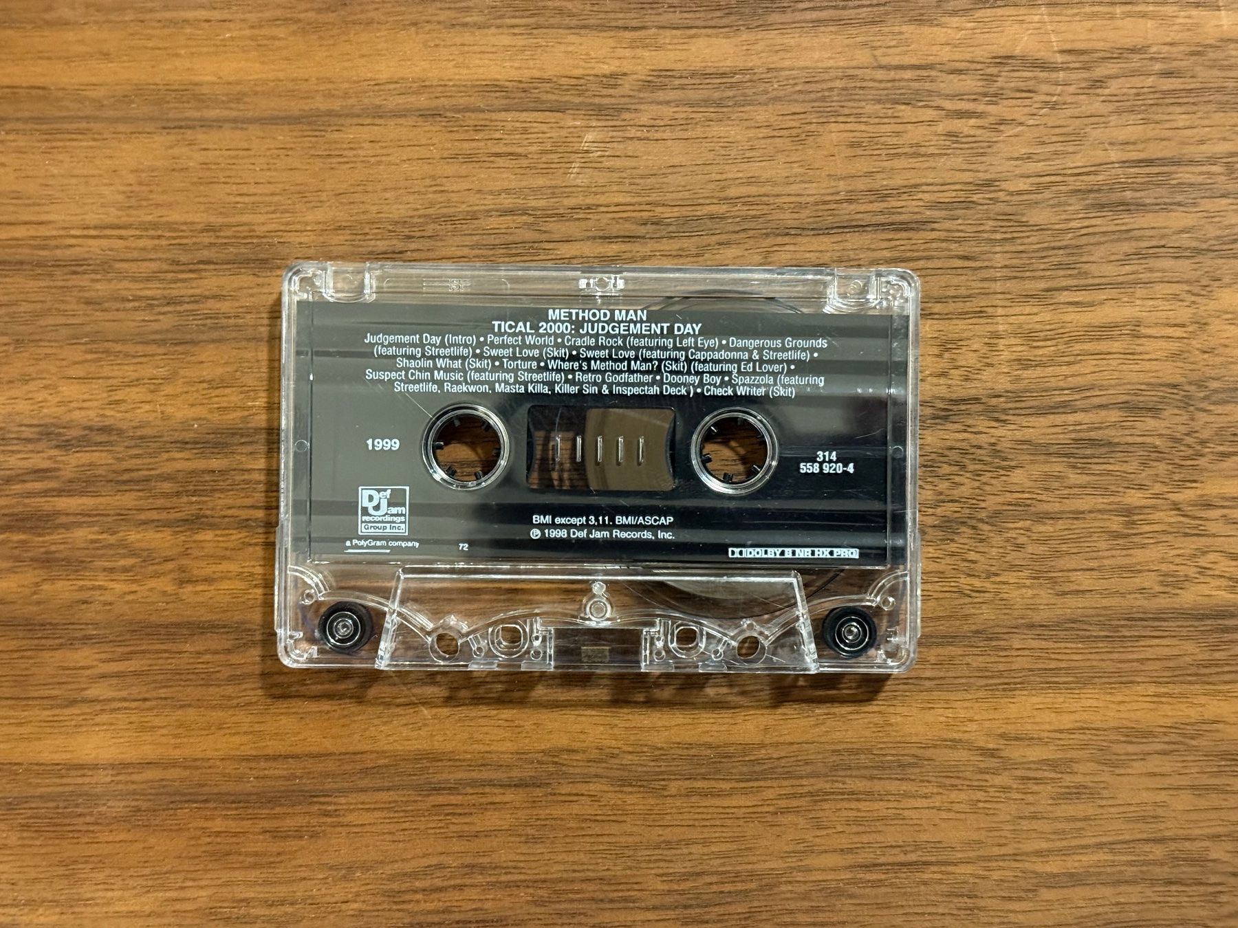 Musicassette: Method Man Tical 2000 Judgement Day / cassette Mc – Usato da Delémont venduto da cpop 2