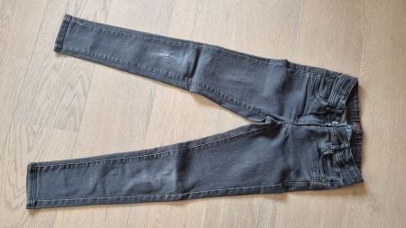Lange Stretch-Jeans - Gr. S
