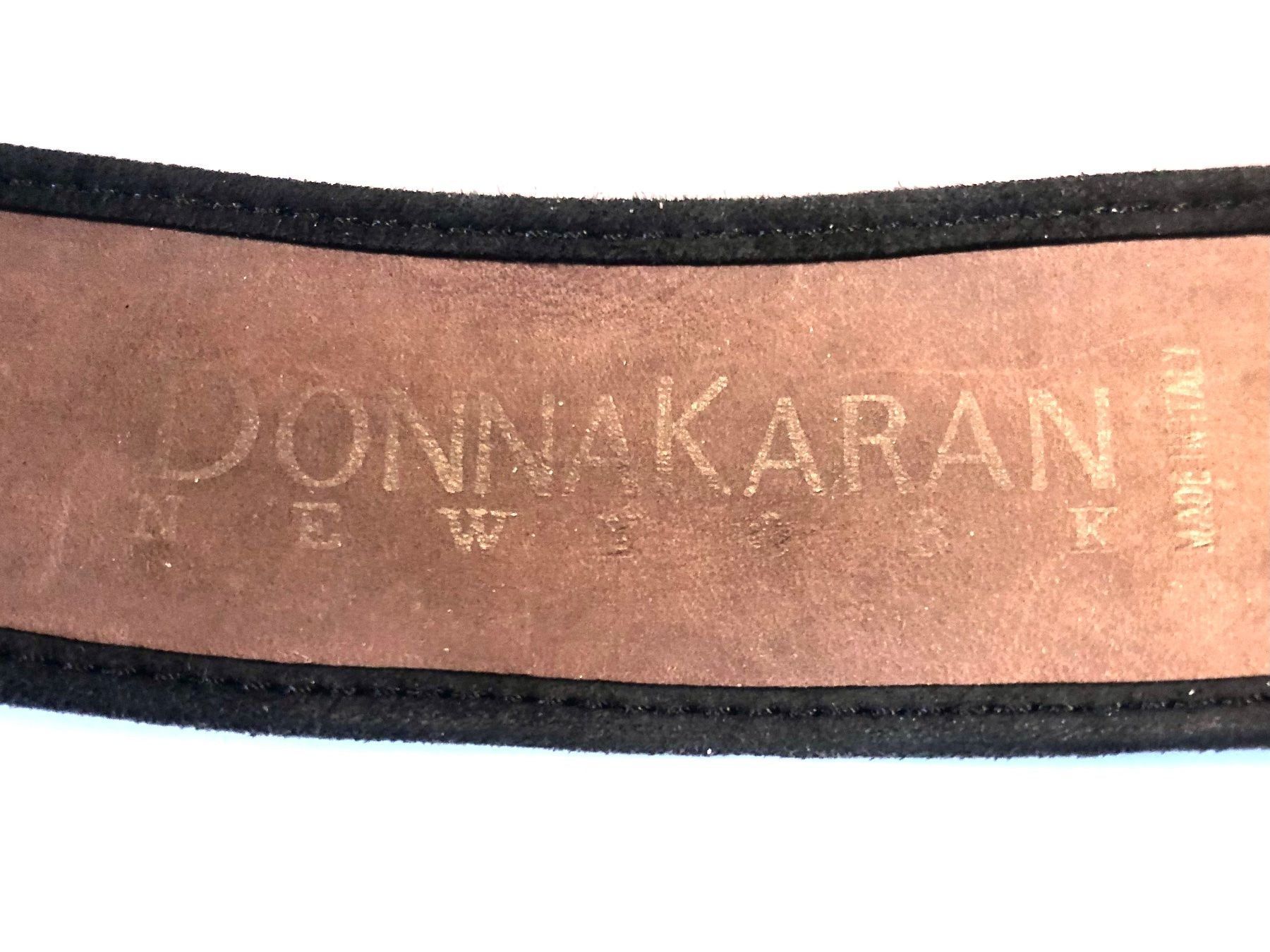Cinture: Donna Karan Wildleder schwarz Gürtel 75 – Usato da Ennetbaden venduto da bargainhunterin 7