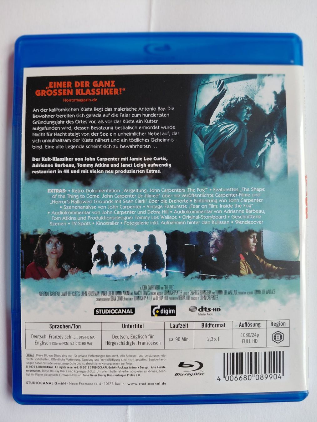 Tutti i DVDs: FOG (avec VF) – Usato da Denges venduto da Hellboy10 1