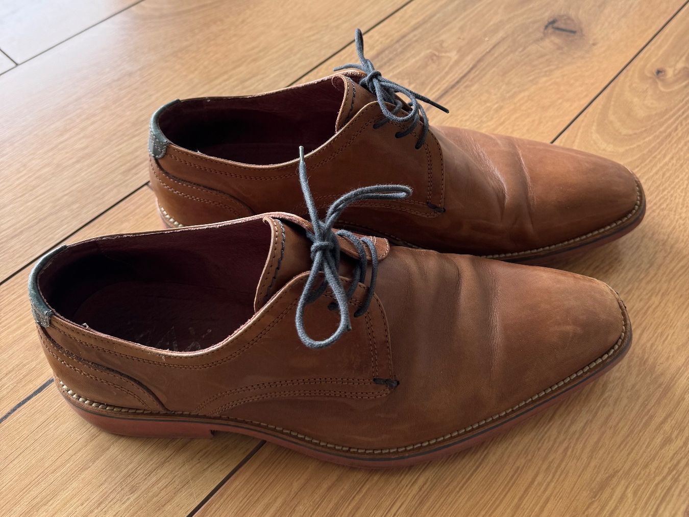 Chaussures hommes: Herren Lederschuhe braun – D'occasion à Unterseen par itslisasp