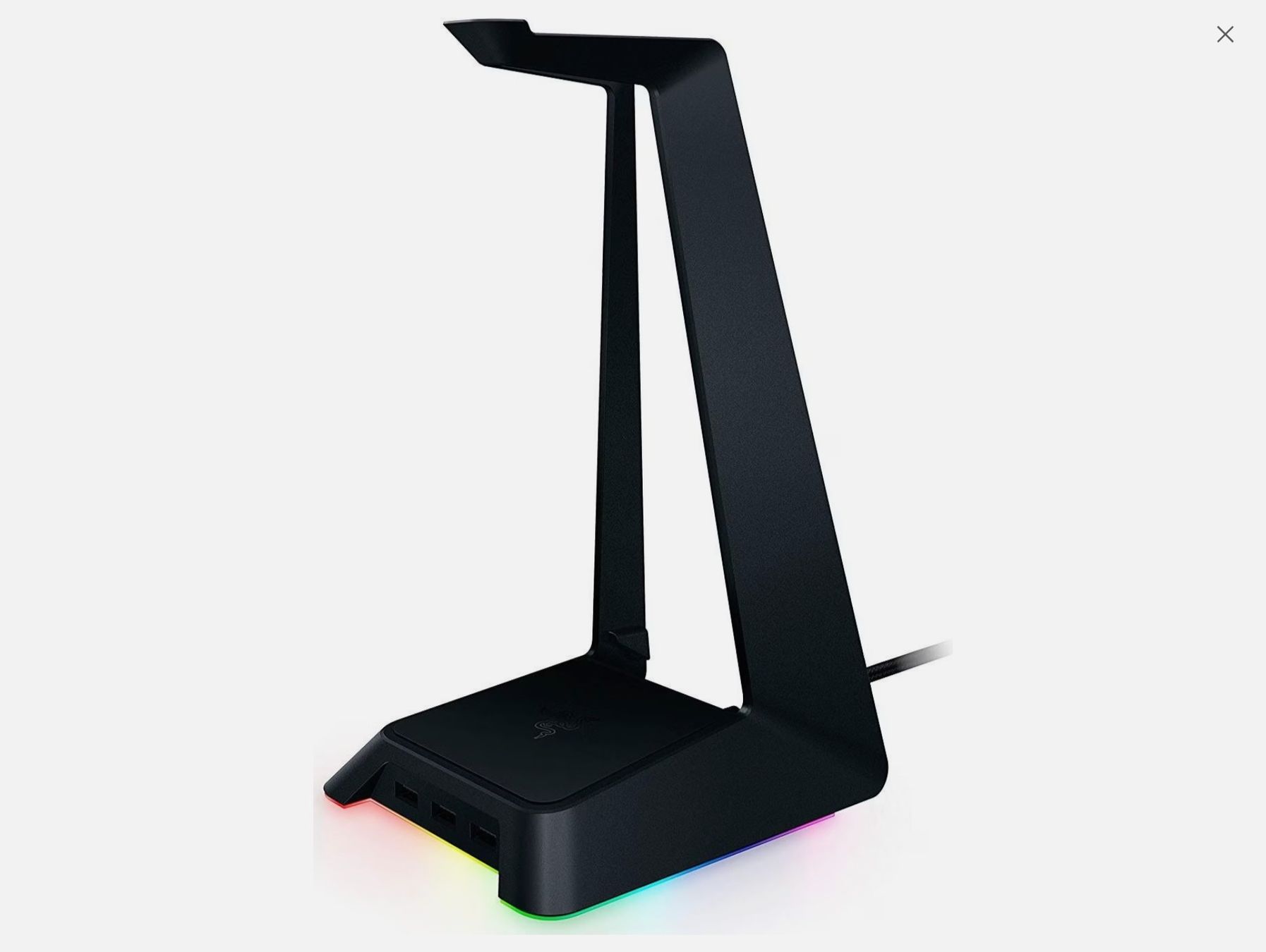 Razer Cuffie: Razer Base Station V2 Chroma Headset Stand Schwarz – Usato da Bern venduto da LegendEdy