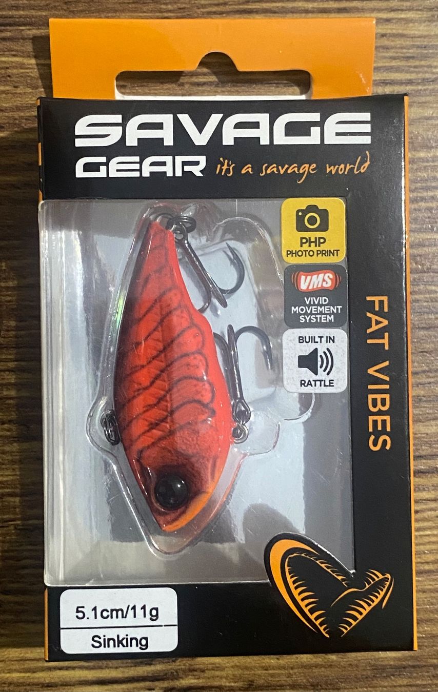 Savage Gear Köder: SAVAGE GEAR Fat Vibes 5,1cm 11g – Neu und originalverpackt aus Widnau von Fishingtackle_Oggy