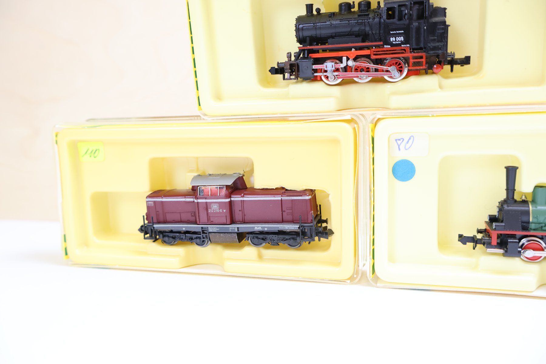 Trix Modellini di ferrovie: Minitrix 3 x schöne Loks - Spur N - mit OVP – Usato da Winterthur venduto da Monstera 4