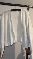 Strickjacke weiss Gr XL