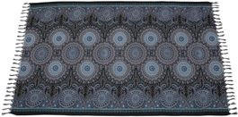 XL Mandala Sarong Lunghi Pareo, 190cm, Viskose Tuch, Schal