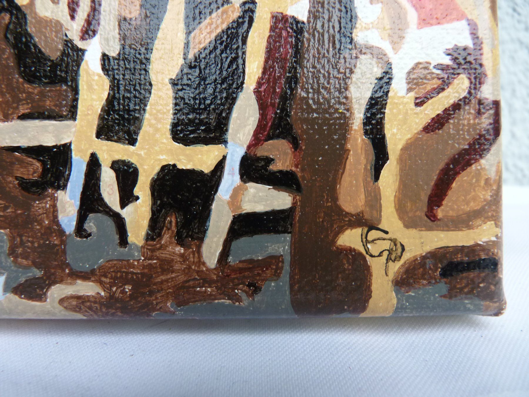 Dipinti: Bild- Gemälde? Paris 49x39cm ohne Rahmen – Usato da Küsnacht ZH venduto da zoliboli01 4