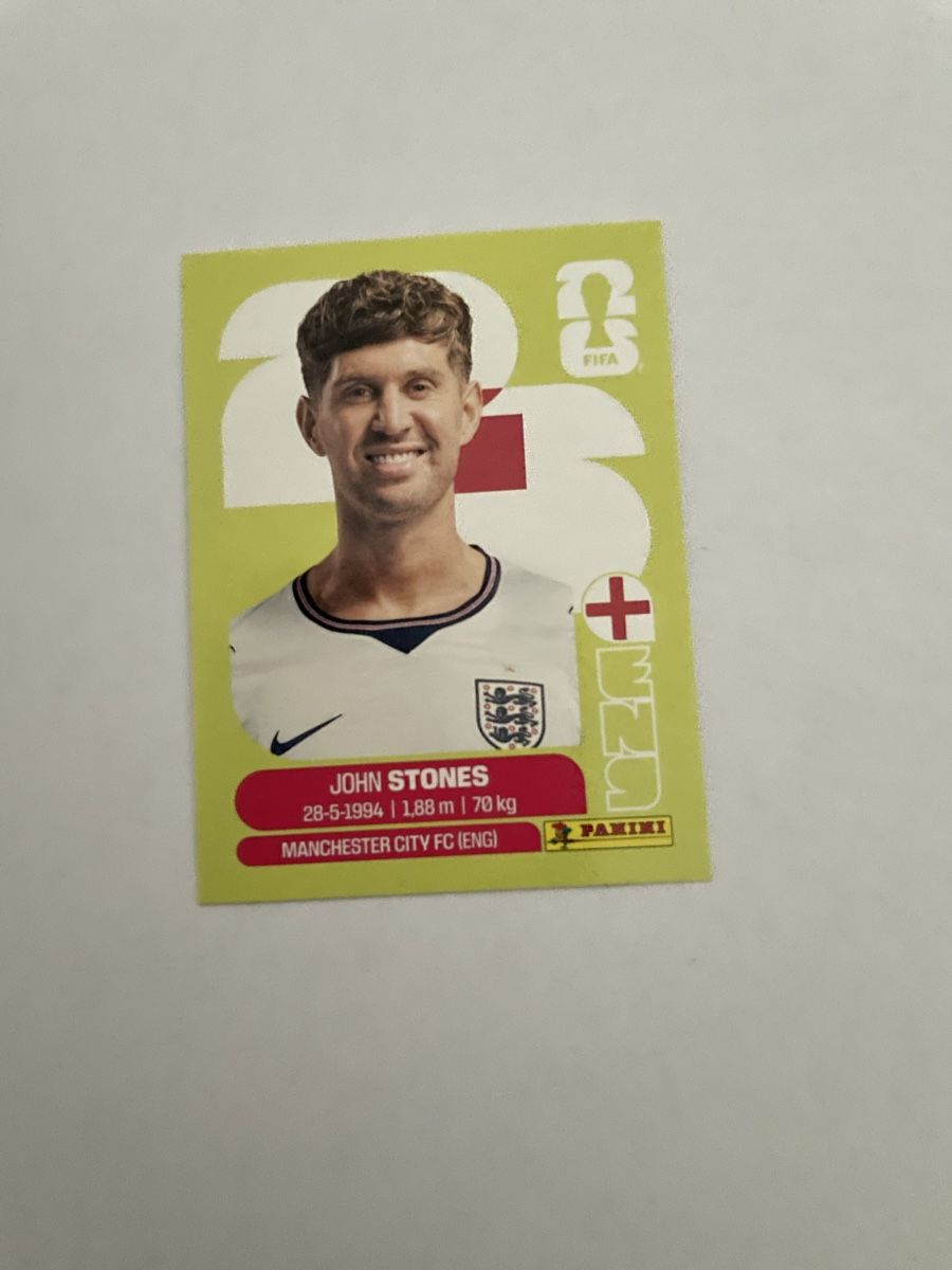 Panini Sammelbilder & Trading cards: FIFA WM 2026 John Stones ENG 3 – Neu (gemäss Beschreibung) aus Winterthur von Cobraforce