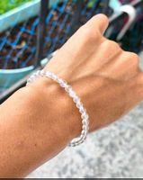 Bracelet en pierre de lune naturelle 4mm