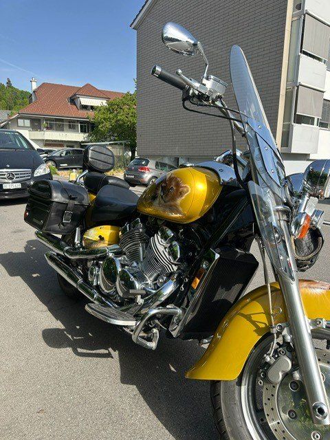 Yamaha Chopper: Yamaha Royal Star XVZ 1300A, Löwendesign – Usato da Heimberg venduto da Skicross86 8