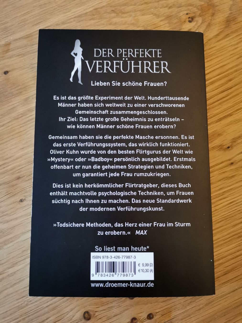 Libri: Der perfekte Verführer - Oliver Kuhn – Usato da Altendorf venduto da F1Fan96 1