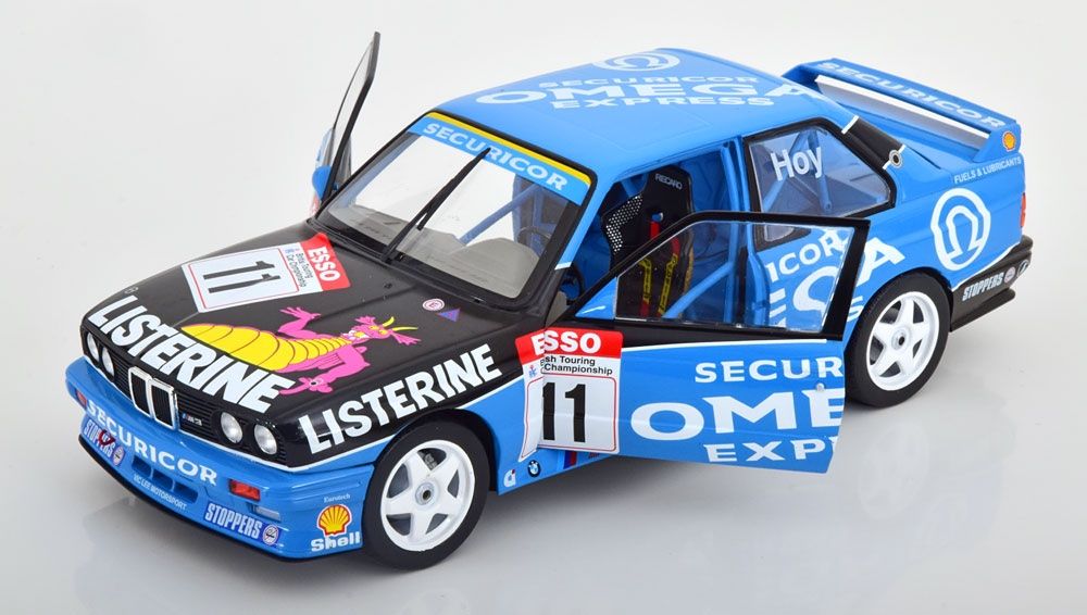 BMW Modellini d'auto: BMW M3 E30 BTCC CHAMPION 1991 1:18 SOLIDO – Nuovo e nell'imballaggio originale da Suhr venduto da Moebelsiralfred 2