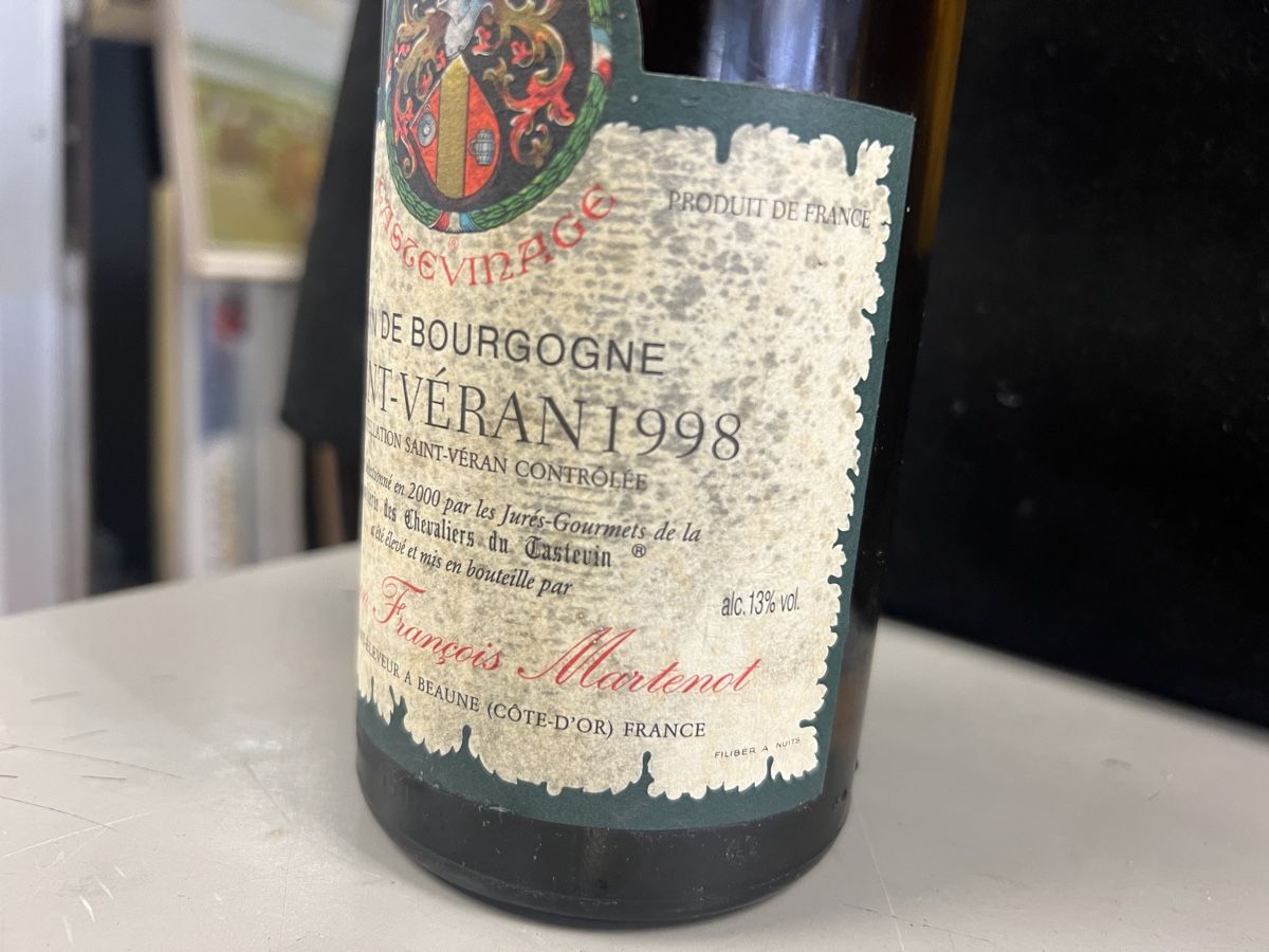 Wein: BOURGOGNE SAINT-VÉRANT 1998 – Neu (gemäss Beschreibung) aus Genève von Leboucheoreilles 2