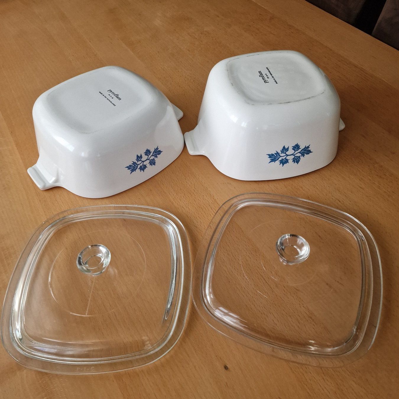 Pyrex Teglie da forno: 2 Antike Pyroflam-Backformen mit Deckel – Usato da Birr venduto da dem_9xtm 4