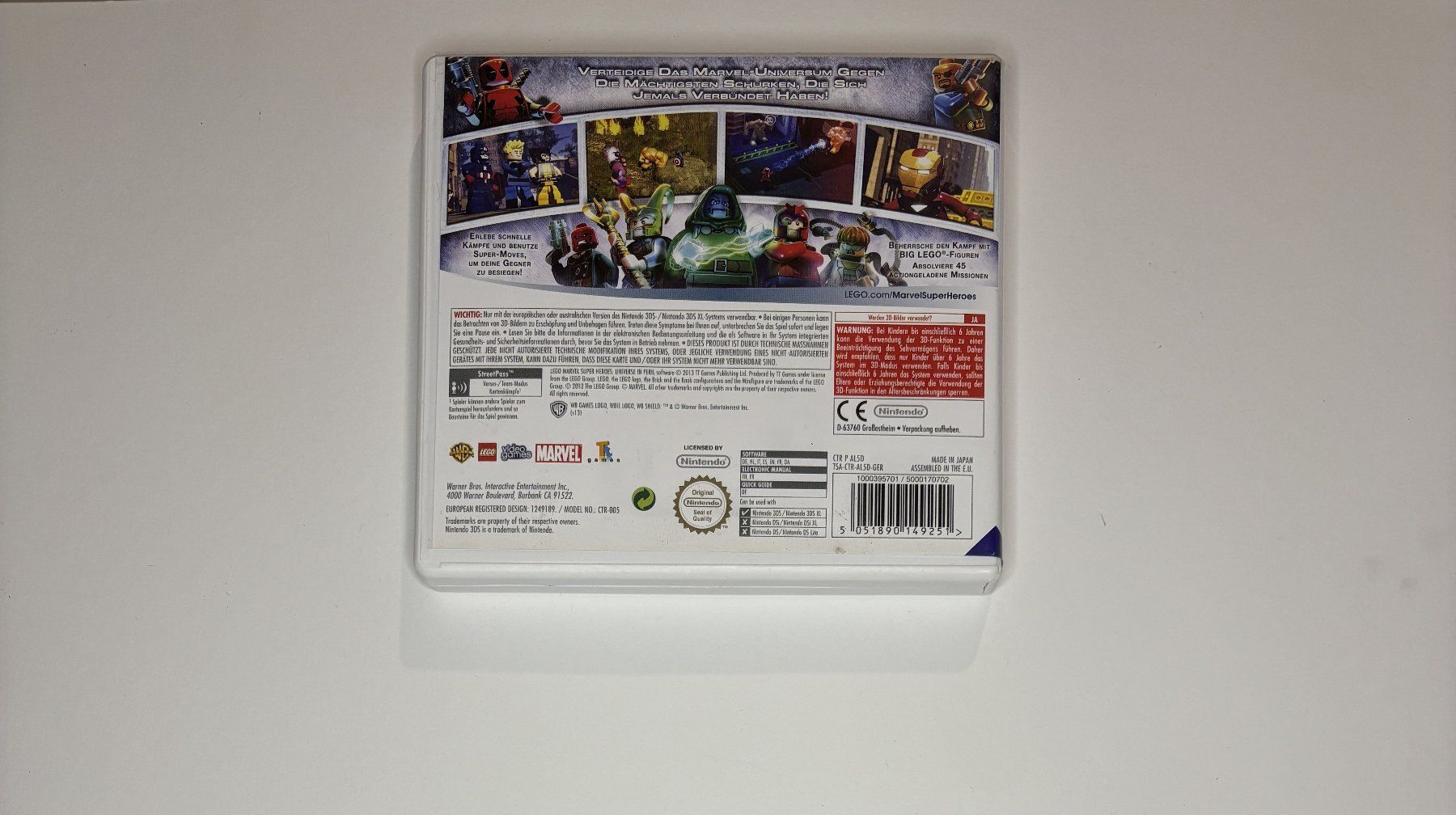 Giochi: 3DS - LEGO Marvel Super Heroes – Usato da Allschwil venduto da Bullach 2