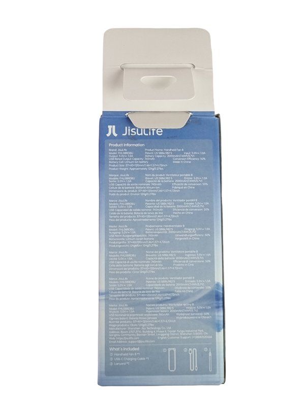 Ventilatori: JISULIFE Handventilator Handheld Fan 8 – Nuovo (secondo la descrizione) da Wangen b. Olten venduto da Restwert_Wangen 3