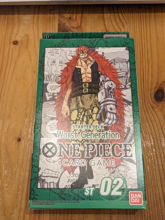 One Piece TCG Starter Deck Worst Generation ST02 Kaufen Auf Ricardo