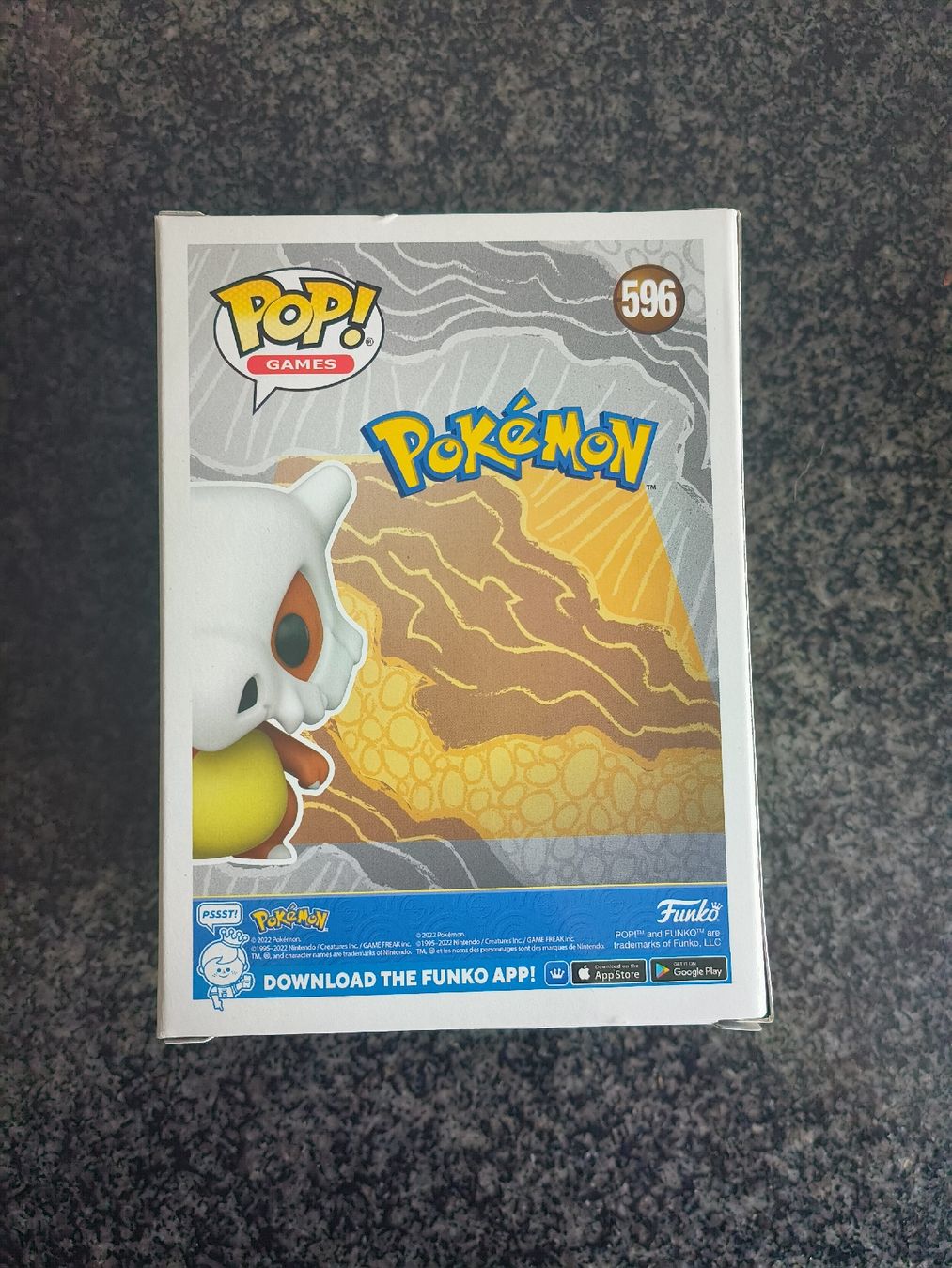 Funko Figurines: Funko Pop Pokémon Cubone 596 – Neuf avec emballage d'origine à Emmenbrücke par Marco01334 2