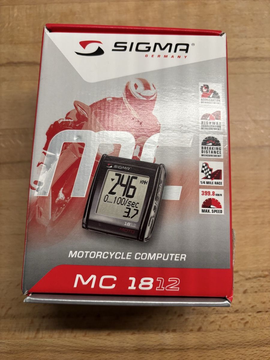 Sigma Misurare: SIGMA MOTO Computer Tacho mit Zubehör-Set – Nuovo e nell'imballaggio originale da Hünenberg venduto da Trade18