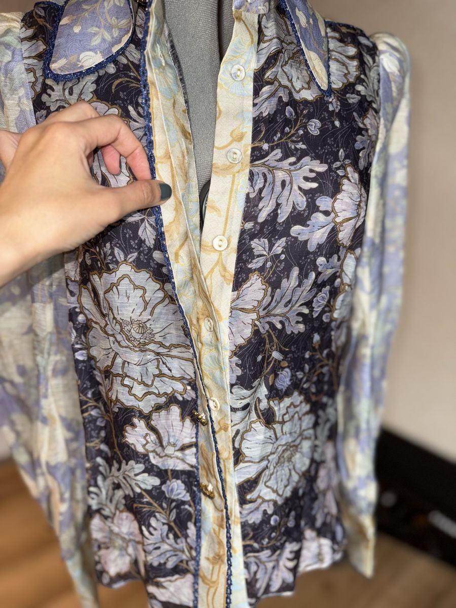 Zimmermann Camicette: Zimmermann Linen and Silk Top – Nuovo (secondo la descrizione) da Schattdorf venduto da Remligand 9