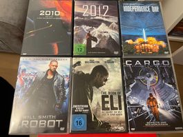 6 x DVD Sci-Fi-Blockbuster für spannende Unterhaltung!