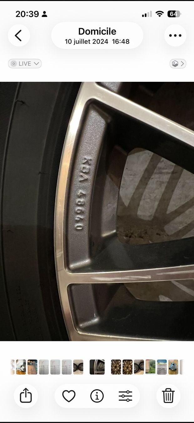 Land Rover Pneus & Roues: Jantes avec pneu étè Range-Rover -Evoque – D'occasion à Yverdon-les-Bains par dar_mn57 7
