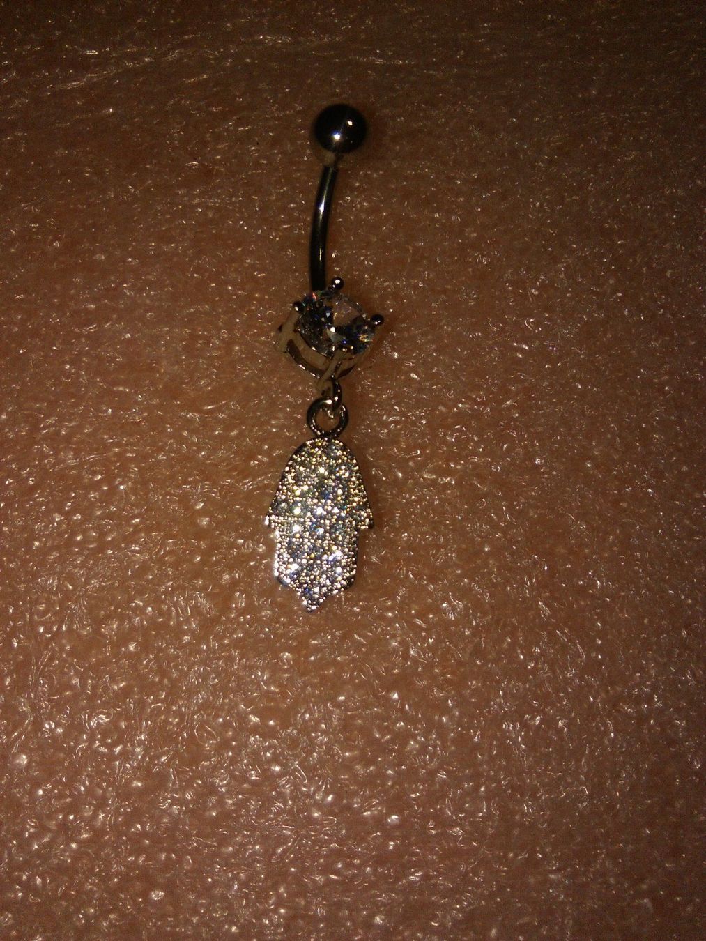 Gioielli per piercing: bauchnabel piercing,,mit echt kristall,,,weiss kristall – Nuovo (secondo la descrizione) da Basel venduto da bijoutrie_4 4