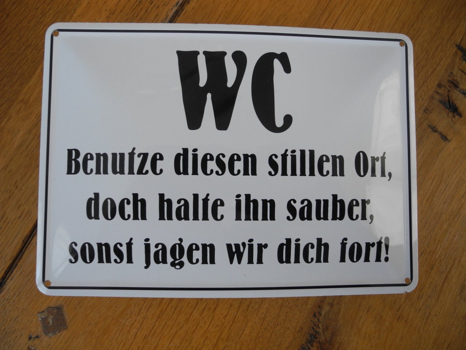 Insegne: WC SCHILD – Nuovo e nell'imballaggio originale da Reinach AG venduto da Huckleberrysix 1