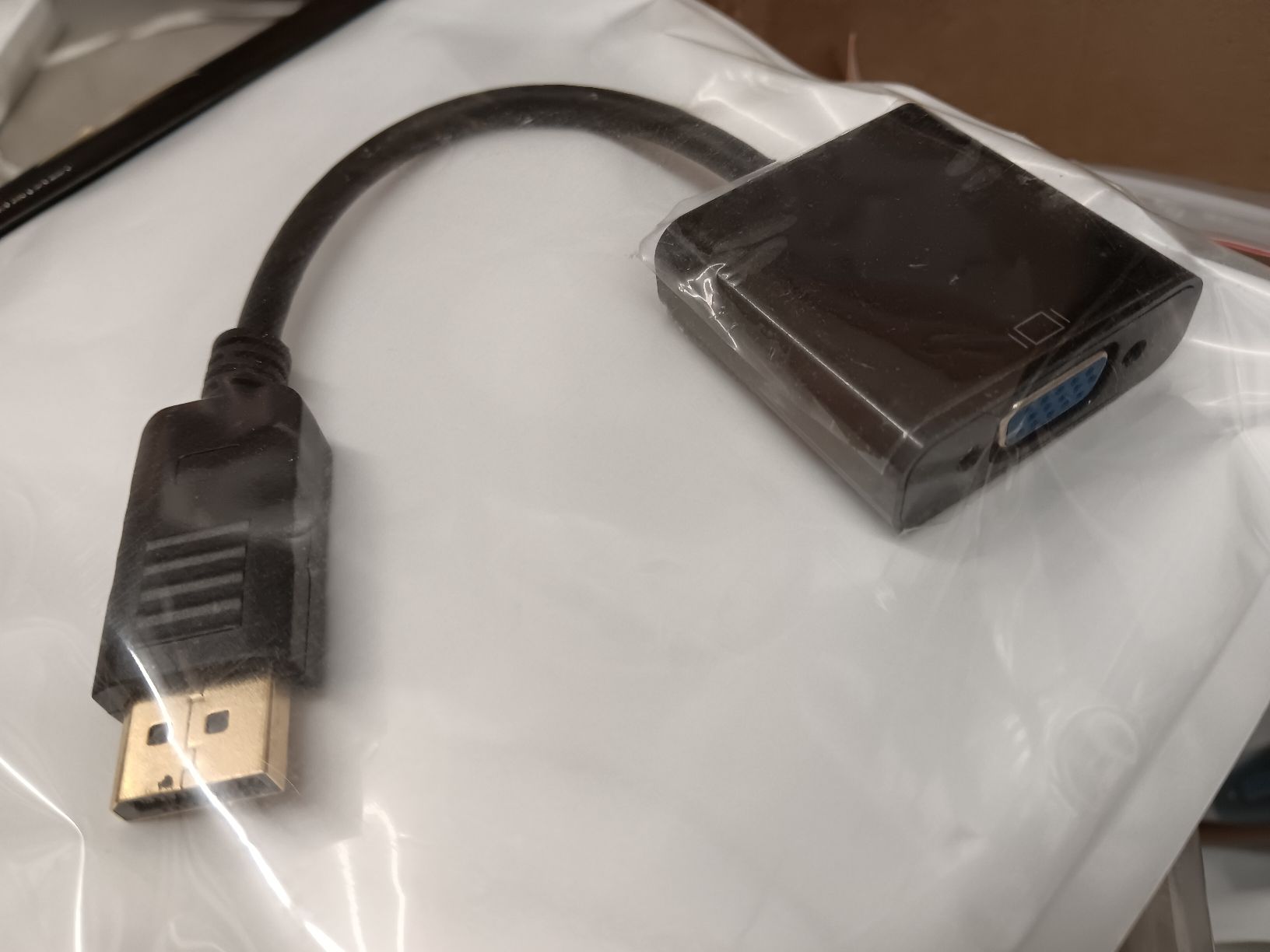 Unità & Adattatore: DisplayPort auf VGA Adapter Kabel NEU – Nuovo e nell'imballaggio originale da Ermatingen venduto da rik4rdo
