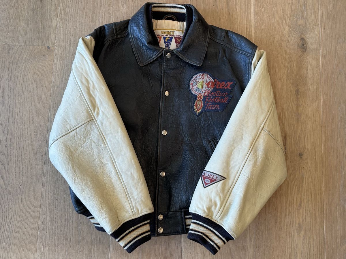 Avirex Vestes: Avirex Leather Varsity Jacket – Neuf (Voir description) à Uerikon par MarkBaumann 1