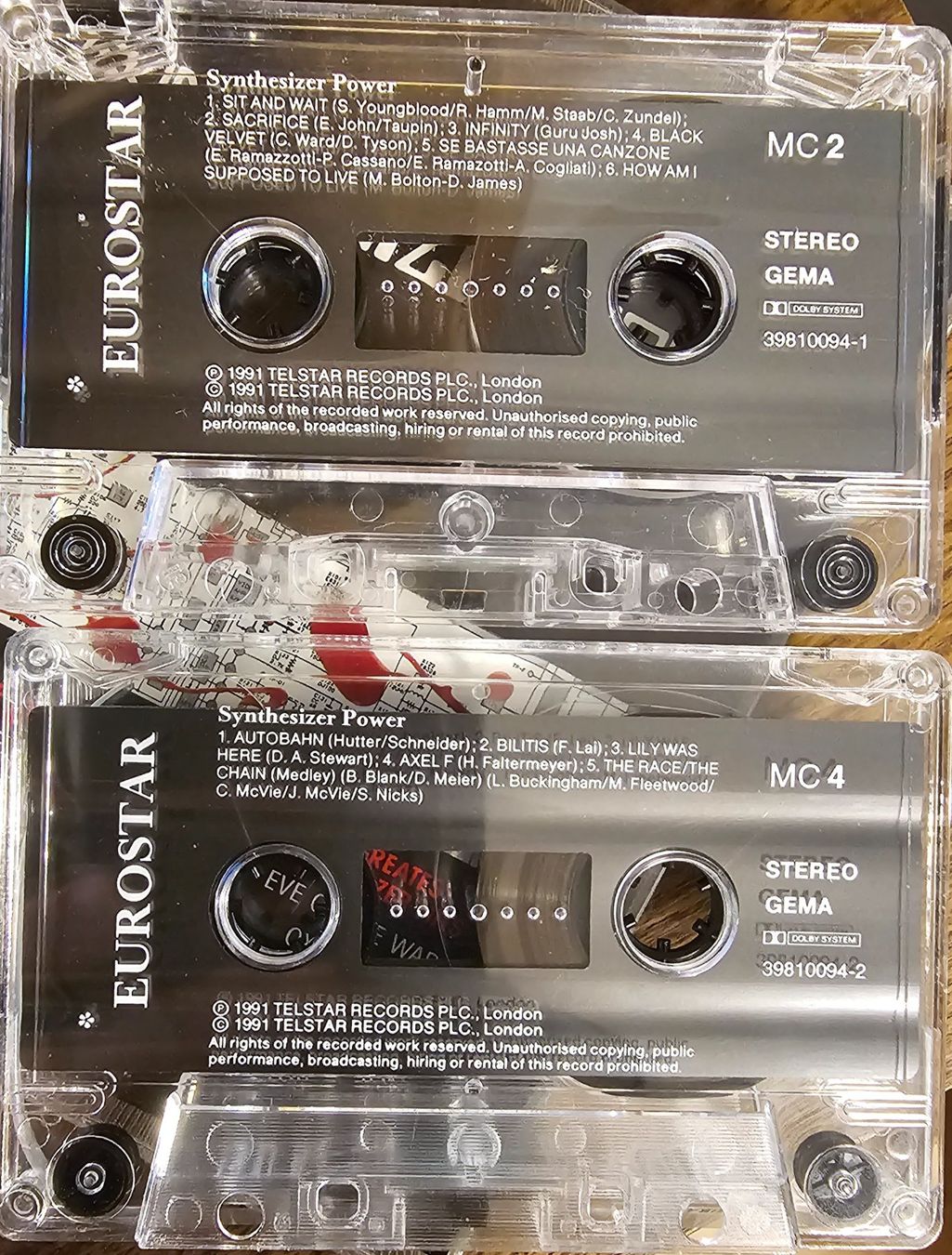 Kompaktkassetten: MC - Various - Synthesizer Power – Gebraucht aus Wahlen b. Laufen von Cg10 2