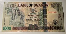 Uganda 1000 Shillings 2009