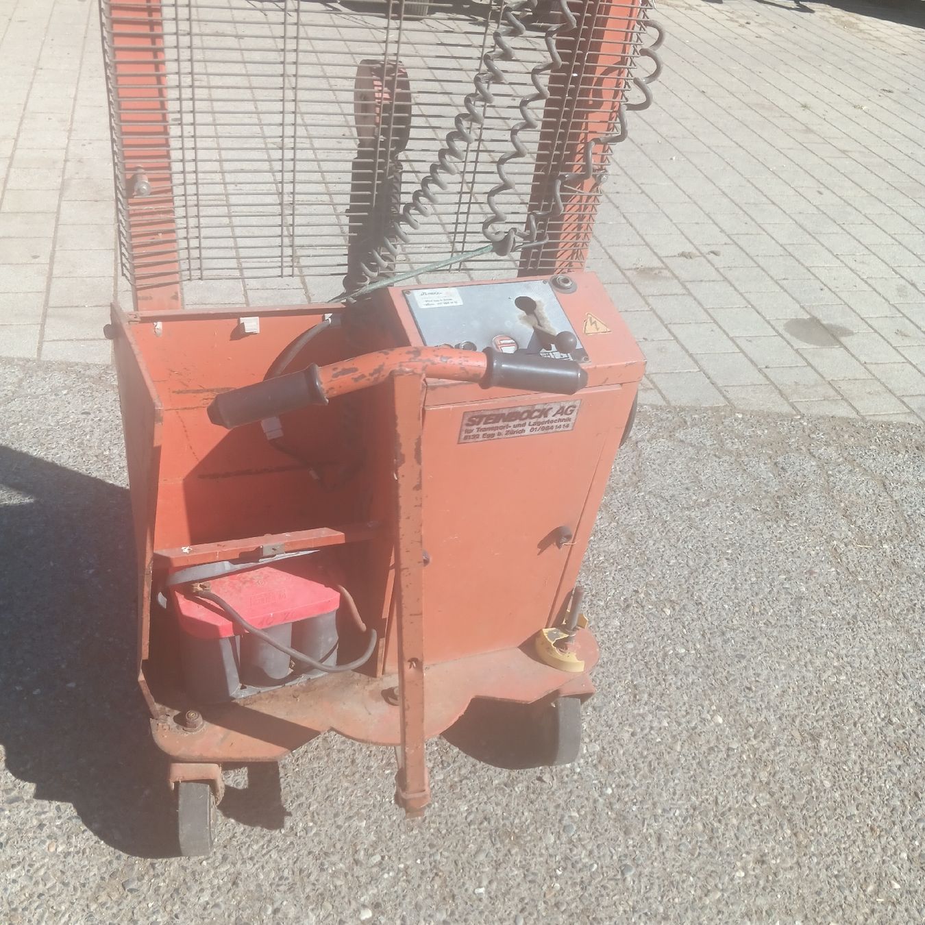 Ameise Carrelli elevatori e a forche: Stapler, pallettenwagen, ameise – Usato da Lommis venduto da schlosslommis 3