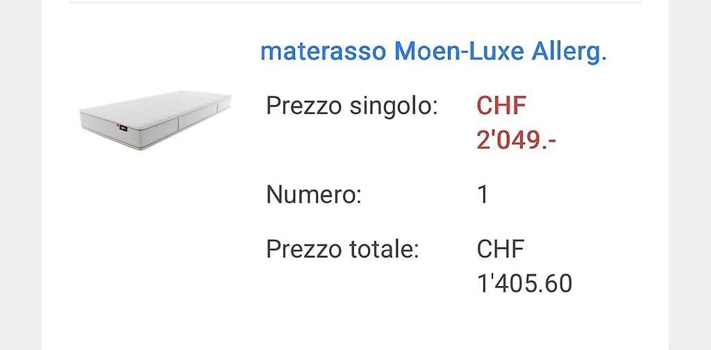 Matelas: Materasso medium 140x200 – D'occasion à Purasca par reb_5w88 4