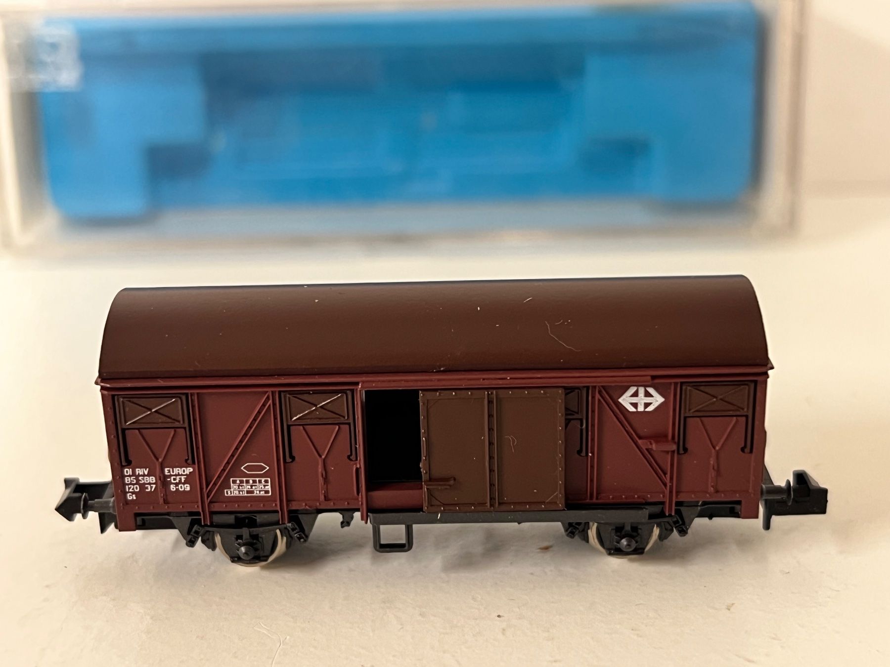 Rivarossi Modelleisenbahnen: Rivarossi Spur N SBB Güterwagen – Gebraucht aus Geroldswil von TopTrain54 1